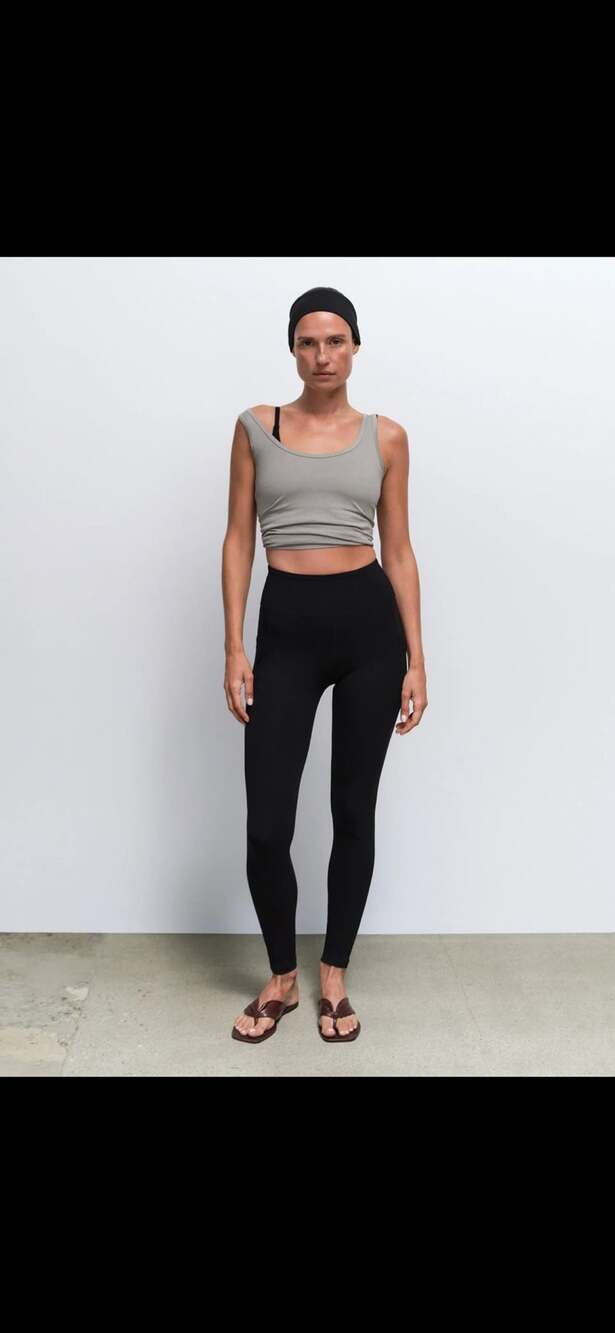 Mate The Label Organic Stretch Full Length PocketLegging Jet Black